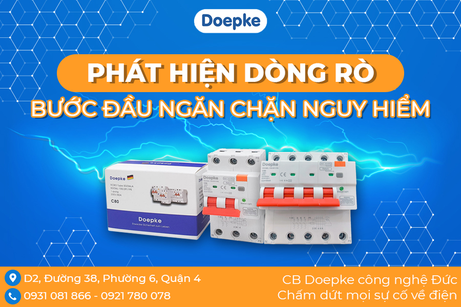  Sản phẩm CB giúp ngăn chặn các nguy hiểm về điện